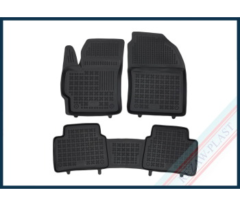 Гумени стелки комплект предни и задни черни 2024- за TOYOTA COROLLA седан (_E21_) от 2019